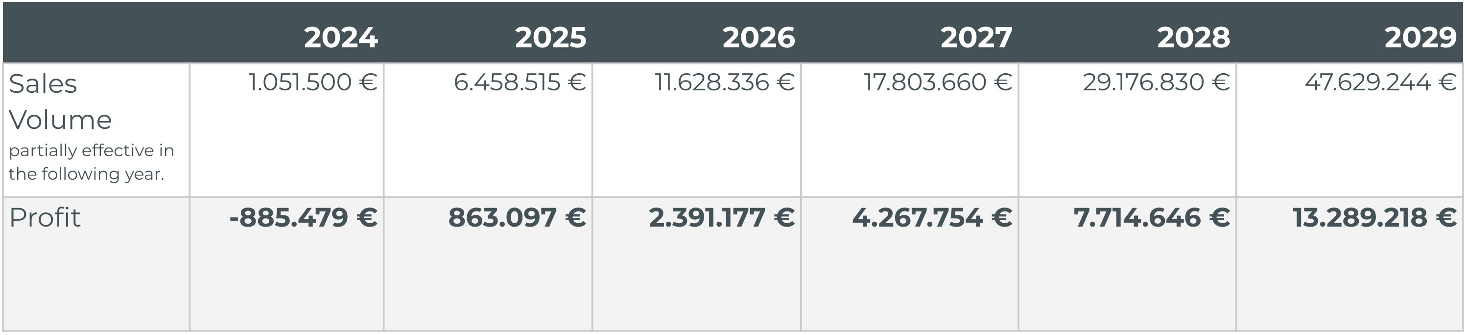LFY Financial-Projections