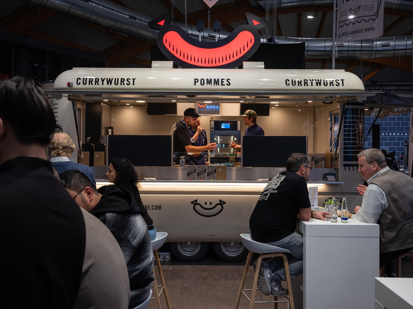 Stadionliebe Currywurst-Stand