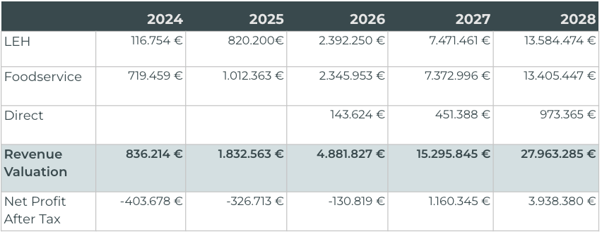 Stadionliebe Financial Forecast